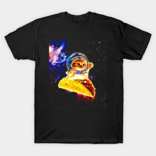 Crazy Space Taco Cat T-Shirt